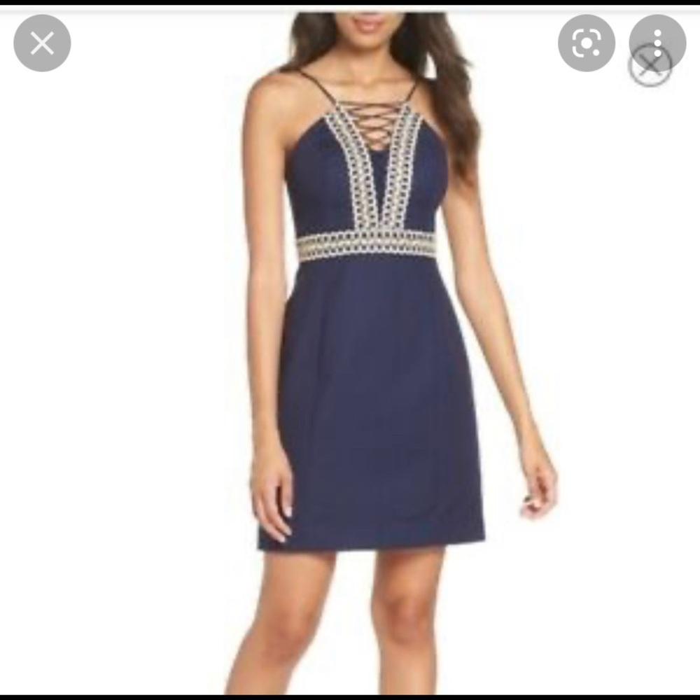 Lilly Pulitzer Trista Navy Dress
